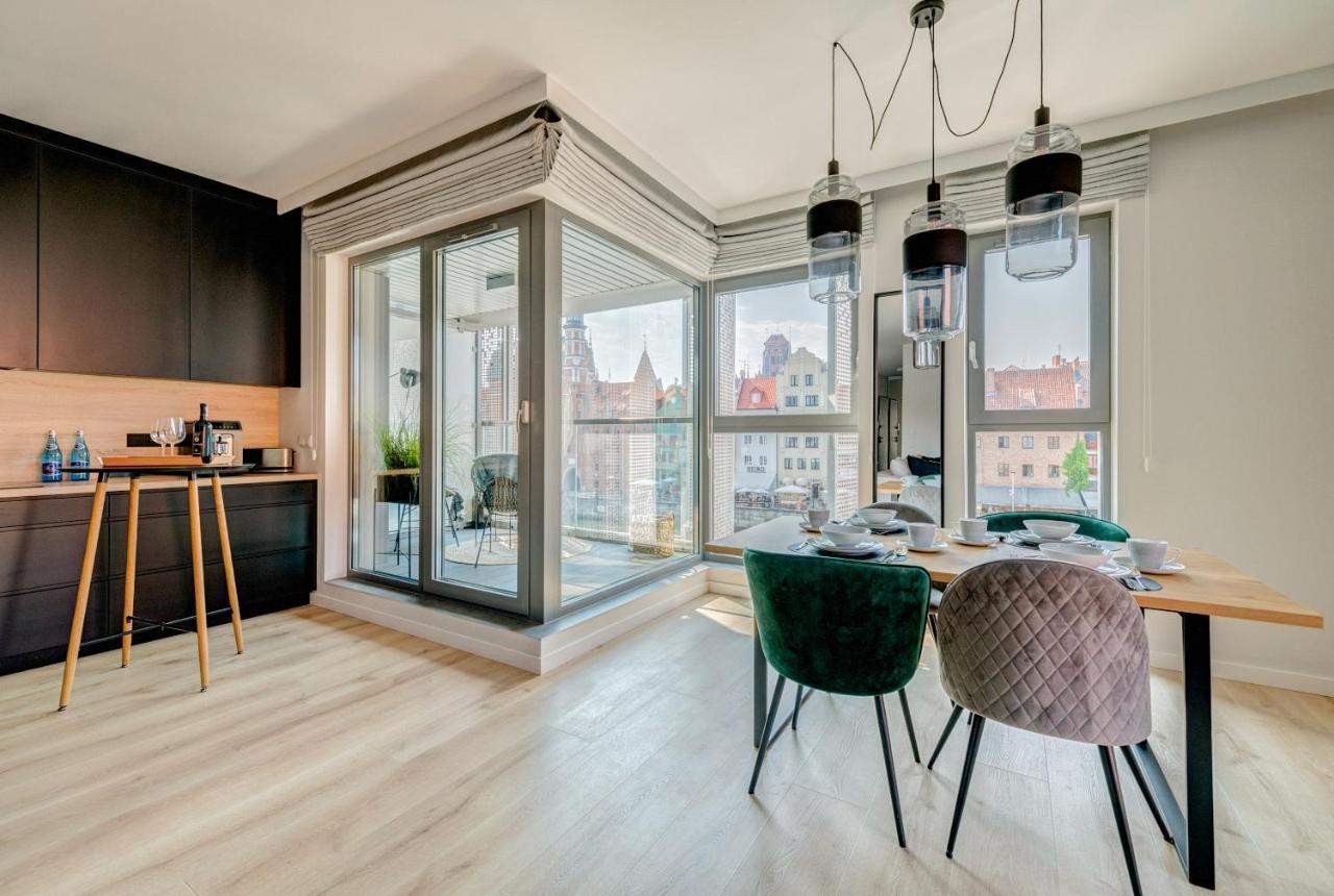 The Black Crane Apartment Гданськ Екстер'єр фото